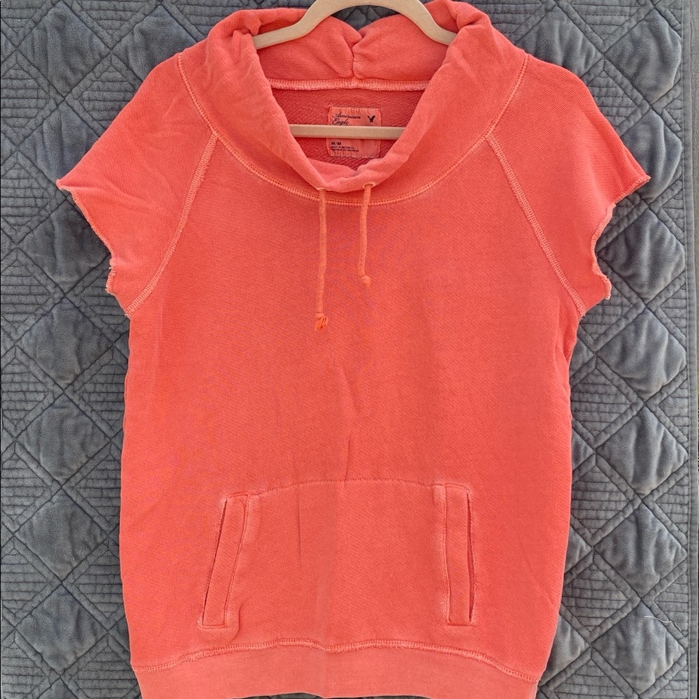 American Eagle sweatshirt cutoff size Medium